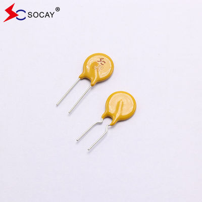 kualitas  Radial Lead PPTC Resettable Fuse SC60-090CW0D I hold 0.9A Maximum Voltage 60Vdc pabrik