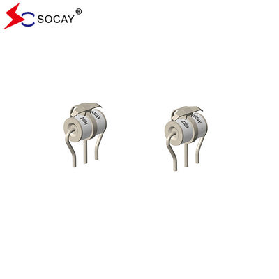 600V Gas Tube Surge Arrester SC3E8-600HMF Perangkat Berkapasitas Radial