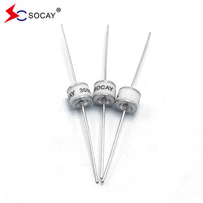 Petir Arrestor Aksial Berpimpin Keramik Gas Discharge Tube 600V SC2E8-600ML GDT Komponen Elektronik