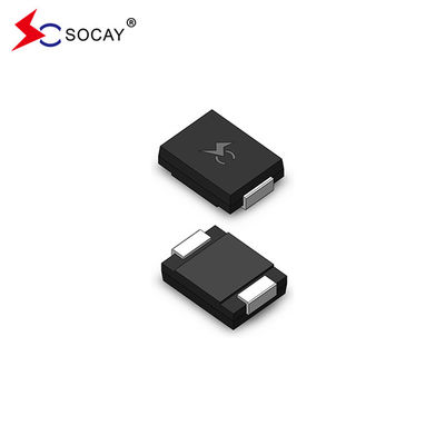 Dioda TVS Bidirectional SMCJ5.0CA 9.2VC Penekanan Tegangan Transient UL Diakui