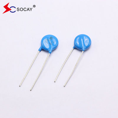 10D Series Metal Oxide Varistor 10D820K / 10D820KJ Ф10mm 135VC Rated Power 0.4W