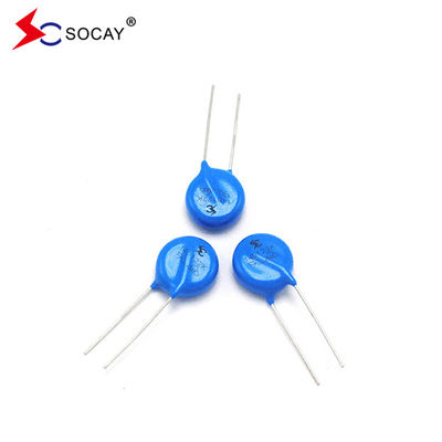 Ф14mm Metal Oxide Varistor 14D820K / 14D820KJ Untuk Aplikasi Tegangan DC Rendah