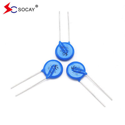 Ф14mm Metal Oxide Varistor 14D820K / 14D820KJ Untuk Aplikasi Tegangan DC Rendah