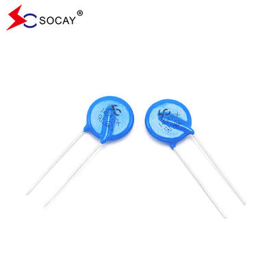 Ф14mm Metal Oxide Varistor 14D820K / 14D820KJ Untuk Aplikasi Tegangan DC Rendah