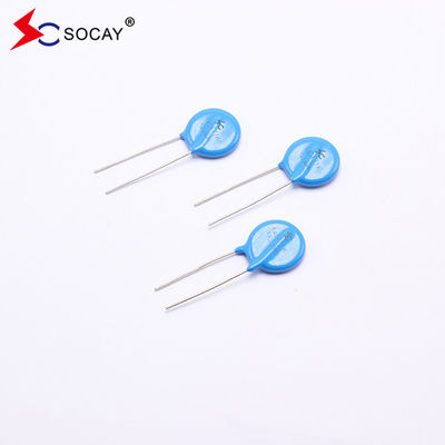 Ф14mm Metal Oxide Varistor 14D820K / 14D820KJ Untuk Aplikasi Tegangan DC Rendah