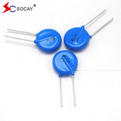 Ф20mm Metal Oxide Varistor 20D101K / 20D101KJ Tegangan Operasi Luas V1mA 18V - 1800V