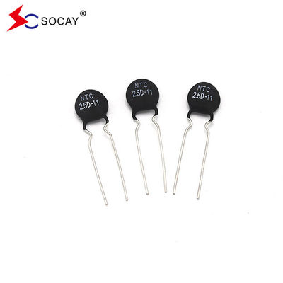 MF72-SCN2.5D-11 NTC Thermistor 95mΩ Resistance Under Load NTC 2.5D-11 Untuk Transformer