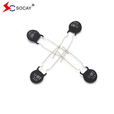 MF72-SCN2.5D-11 NTC Thermistor 95mΩ Resistance Under Load NTC 2.5D-11 Untuk Transformer