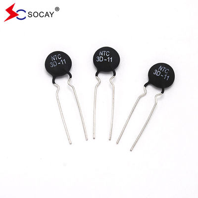 MF72-SCN2.5D-11 NTC Thermistor 95mΩ Resistance Under Load NTC 2.5D-11 Untuk Transformer