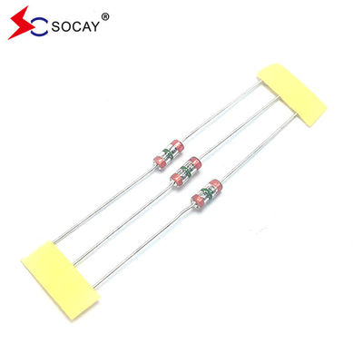 RoHS sesuai tabung pembuangan kaca SCC-141N SPG Spark Gap Protectors