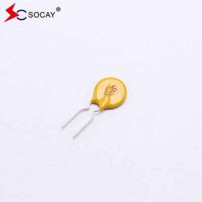Fuse PPTC yang dapat disetel ulang SC60-090CW0D I tahan 0,9A Tegangan maksimum 60Vdc