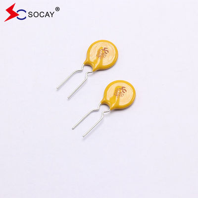 Fuse PPTC yang dapat disetel ulang SC60-090CW0D I tahan 0,9A Tegangan maksimum 60Vdc
