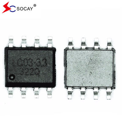 MSOP-8 Paket ESD Array SE02P8M14HA ESD Surge Protection Tegangan Pengikat Rendah