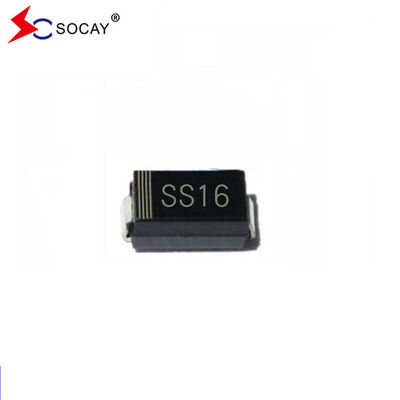 Paket SMD 60V Schottky Rectifier SS16A Schottky Diode DO-214AC