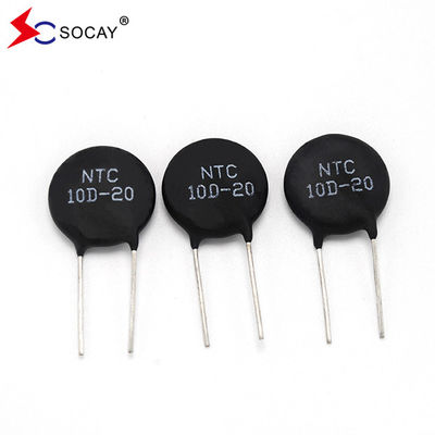 SOCAY Power NTC Thermistor MF72-SCN10D-20 10Ω 20mm Imax Rentang Resistensi Luas