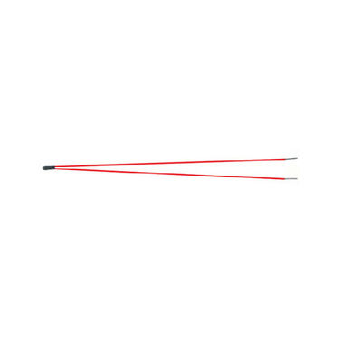 MF52 Wire enamel berbentuk mutiara NTC Thermistor RoHS Compliant 12s Konstan termal