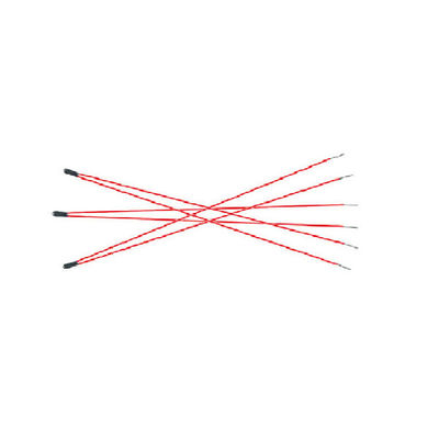 Precision Temperature enamel Wire Thermistor Panjang kaki maksimum 200mm untuk pengukuran termal yang akurat