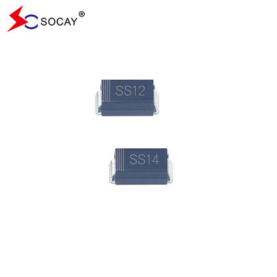 100V tegangan pemblokiran DC maksimum SOCAY Schottky Barrier Rectifiers S110A