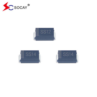 40V DC Blocking Voltage Schottky Barrier Diode SS14A Semikonduktor 28V Tegangan RMS Maksimum