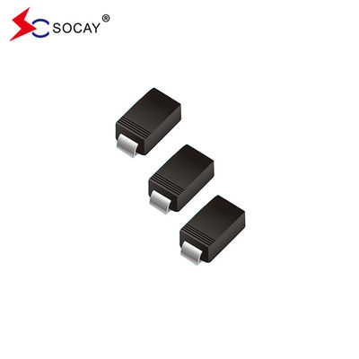 Dioda tegangan terbalik maksimum 80V SS28A / Dioda rectifier tegangan rendah dalam paket DO-214AC (SMA)