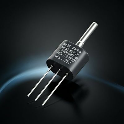 MF52 Series NTC Thermistor dengan RoHS Compliance dan suhu operasi -40 ~ 125 derajat C