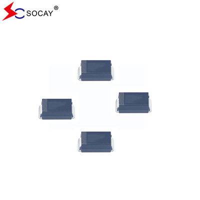 Voltage blokir DC maksimum 100V Schottky Barrier Diode Low Power Loss SMA Paket
