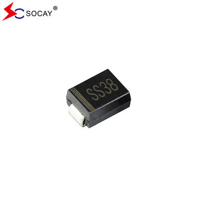 Socay 3A Surge Current SS38B Schottky Barrier Rectifiers DO-214AA(SMB) Paket