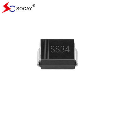 Socay SS34B Rektifier Diode 80A Peak Forward Surge Current dalam Paket SMB DO-214AA