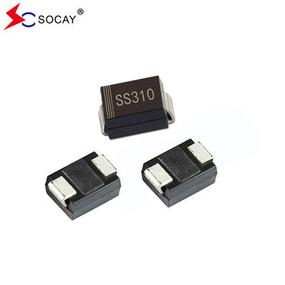 100V Voltage Reverse Repeating Peak Schottky Barrier Rectifier Diode SS310B Dengan 80A Peak Surge